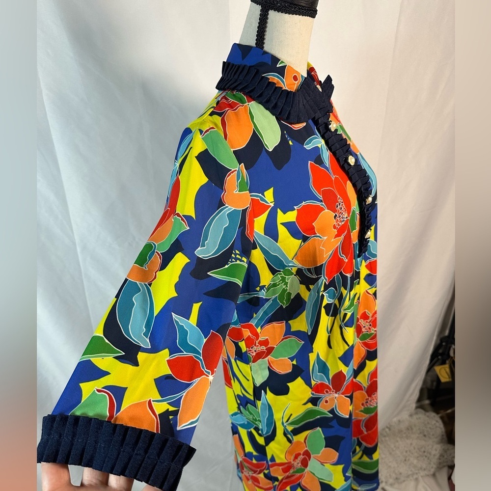 CobyCo Colorful Floral Dress ❤️💙 - Picture 9 of 15